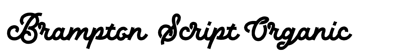 Brampton  Script Organic